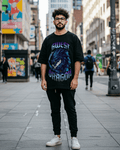 G West Dragon Oversized T-Shirt Mens