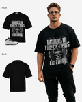 G West Drums Of Liberations Oversized T-Shirt Mens