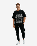 G West Drums Of Liberations Oversized T-Shirt Mens