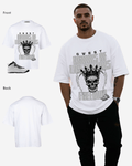 G West Drums Of Liberations Oversized T-Shirt Mens