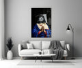 Contemporary Virgin Glass Wall Art || Designer Collection