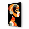 She Glass Wall Art || Designer Collection