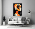 She Glass Wall Art || Designer Collection