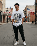 G West Duality Men's Oversized T-Shirt