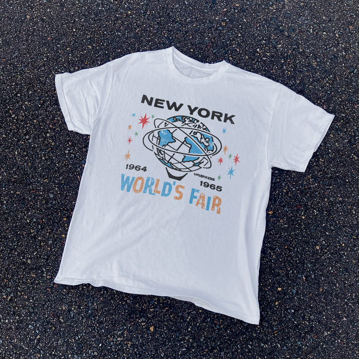1964 New York 'Worlds Fair' White T-Shirt