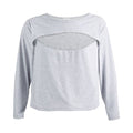Love Fire Trendy Plus Size Cutout Top