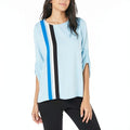 Alfani Womens Smocked-Sleeve Pullover Blouse - Small