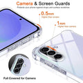 Merchsection Shockproof Clear TPU Soft Case for Samsung Galaxy A56 A36 A26