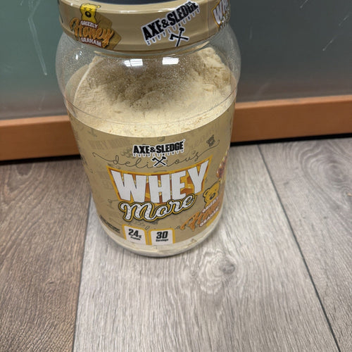 Whey More - Grizzly Honey Graham (30 Servings) Exp 10/26