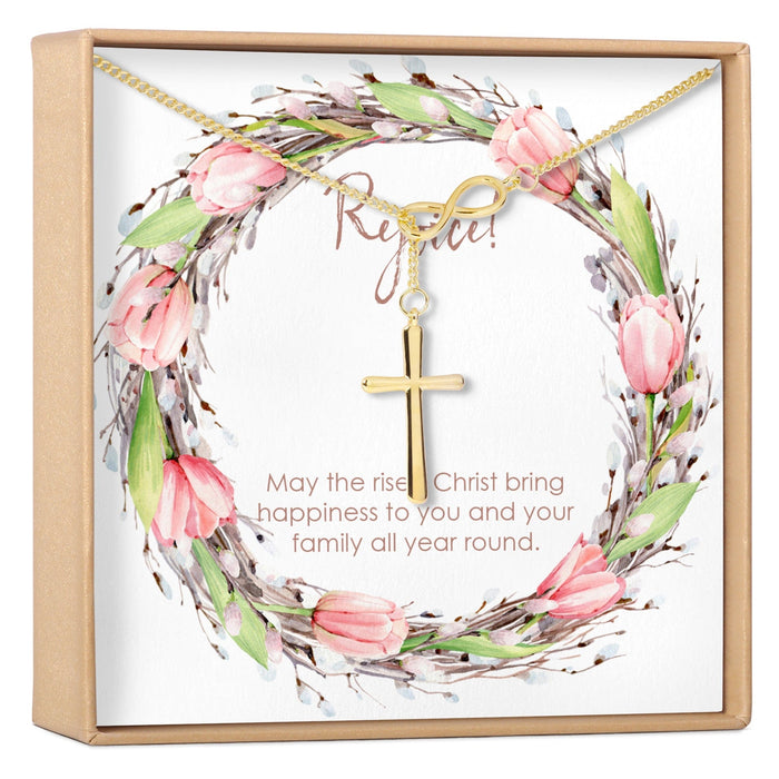 Easter Cross Necklace