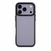 Translucent Matte Case for iPhone 17 Pro, Slim Shockproof Black