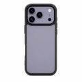 Translucent Matte Case for iPhone 17 Pro, Slim Shockproof Black
