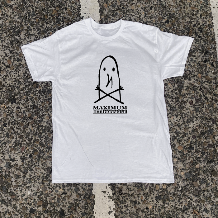 Punpun X Maximum The Hormone' White Vintage Parody Tee