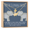 Elephant Lover Necklace, Multiple Styles