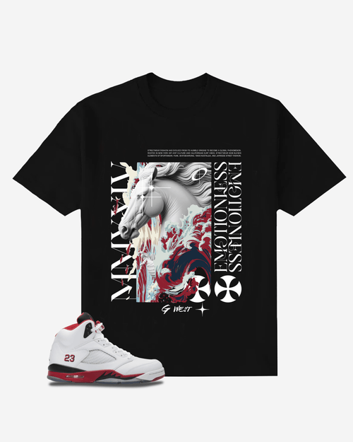 G West Emotionless Wave Oversized T-Shirt Mens