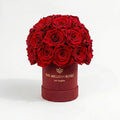Essence Bordeaux Suede Superdome Box | Red Roses
