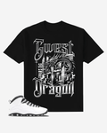 G West Eternal Dragon Oversized T-Shirt Mens