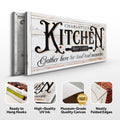 Kitchen Sign XII