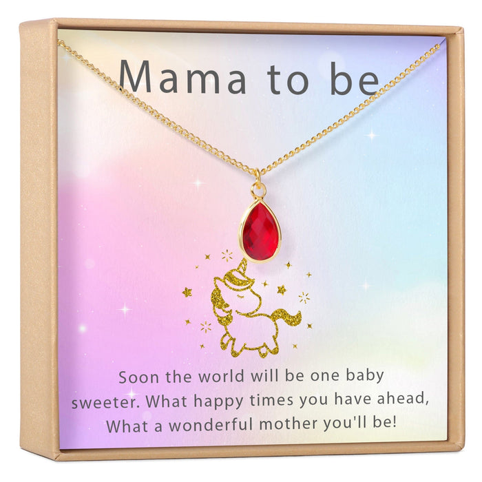 Expecting Mom Gift Necklace