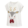 First Impressions Baby Girls Cotton Reindeer T-Shirt, Size 24Months