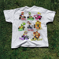 Japanese 90s 'MarioKart 64' Vintage Washed White Tee