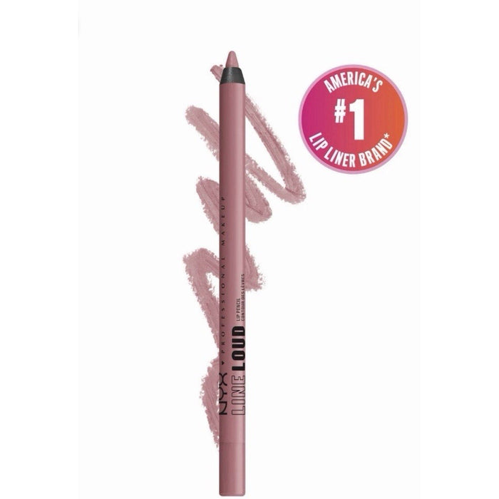 NYX Line Loud Vegan Longwear Lip Liner, Fierce Flirt – Set of 25