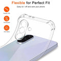 Merchsection Shockproof Clear TPU Soft Case for Samsung Galaxy A56 A36 A26