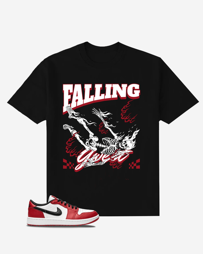 G West Falling Down Oversized T-Shirt Mens