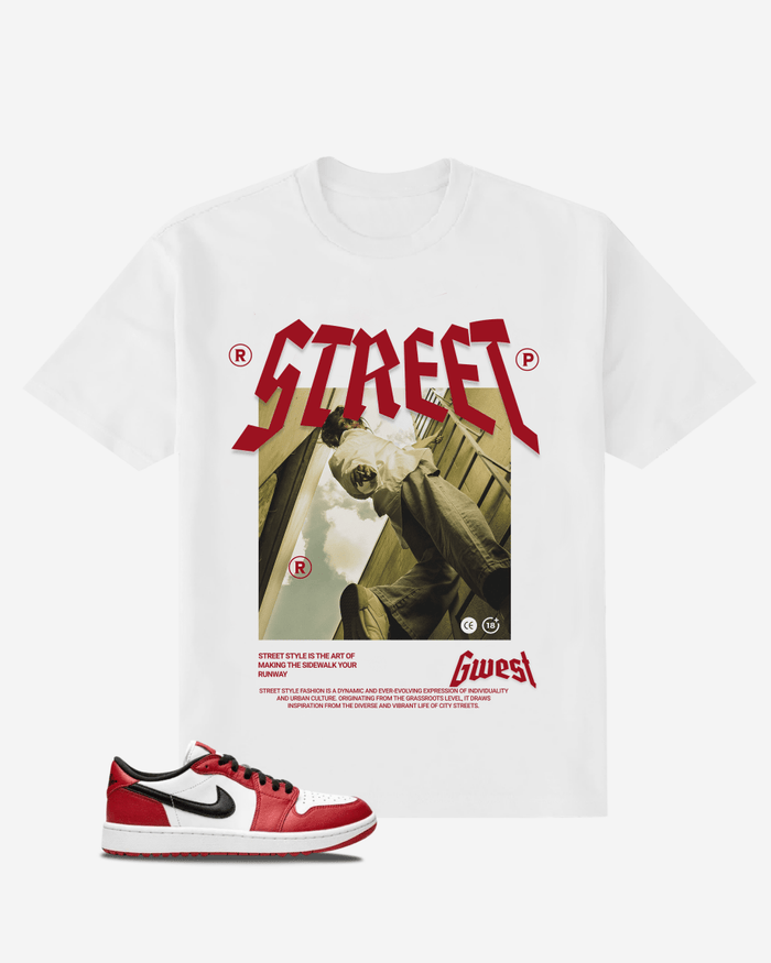 G West Fashion Streetwear Oversized T-Shirt Mens