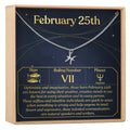 February 25th Pisces Necklace
