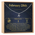 February 28th Pisces Necklace