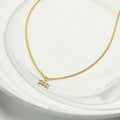 February 2nd Aquarius Necklace