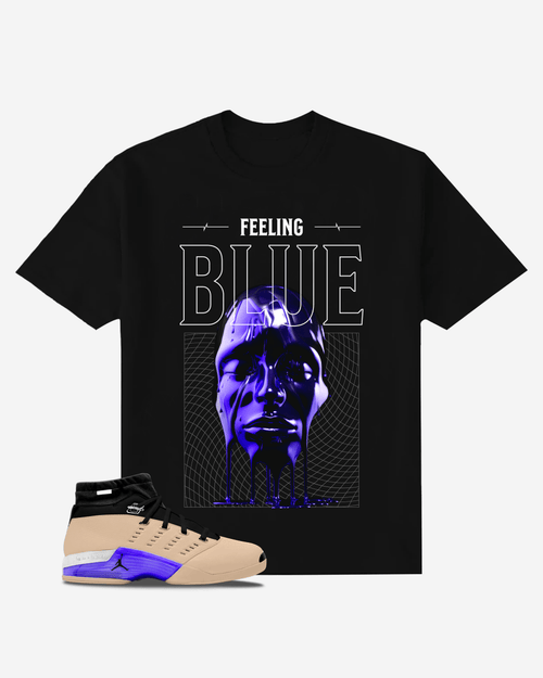 G West Feeling Blue Oversized T-Shirt Mens