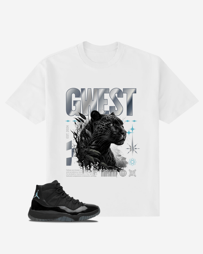 G West Feline Oversized  T-Shirt Mens
