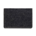 Felt and Leather Bifold Wallet