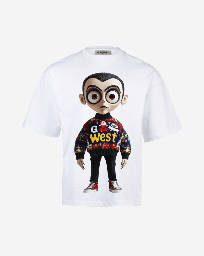 G West Festive Freaks Oversized T Shirt Mens