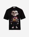 G West Festive Freaks Oversized T Shirt Mens