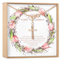 First Communion Cross Necklace