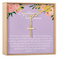 First Communion Cross Necklace