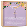 First Communion Cross Necklace