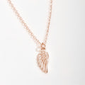 First Communion Wing Necklace