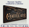 Personalized Coffee Bar Sign V