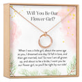 Flower Girl Necklace, Multiple Styles