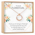 Flower Girl Necklace, Multiple Styles