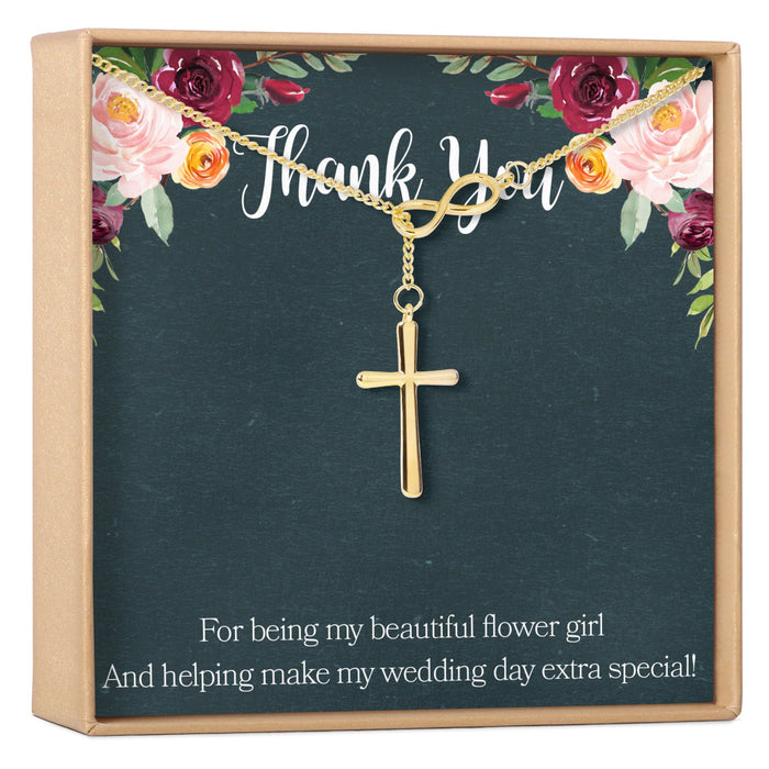 Flower Girl Necklace, Multiple Styles