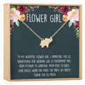 Flower Girl Necklace, Multiple Styles