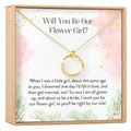 Flower Girl Necklace, Multiple Styles