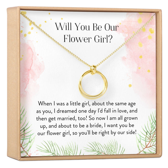 Flower Girl Necklace, Multiple Styles