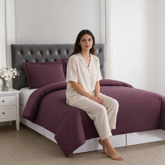 Truly Soft Everyday Duvet Set 3 Piece, Full/Queen
