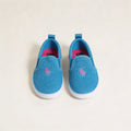 Polo Ralph Lauren Kids Kids' Kenton Slip-On, Caribbean Blue, 5 M US Toddler